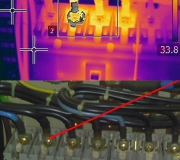 Thermographie Électrique disjoncteur